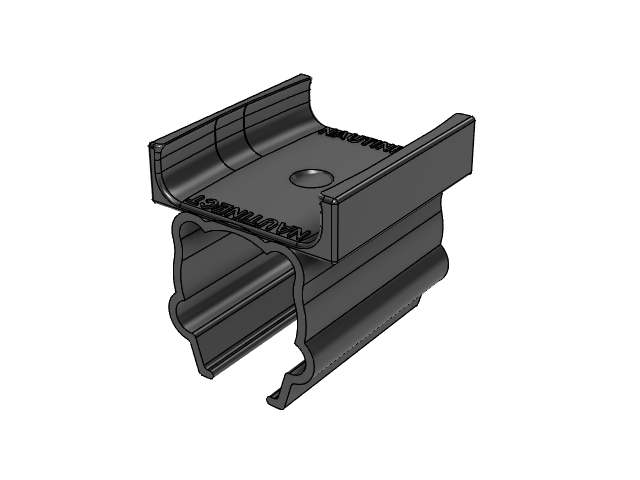 Remote bracket for tiller drive